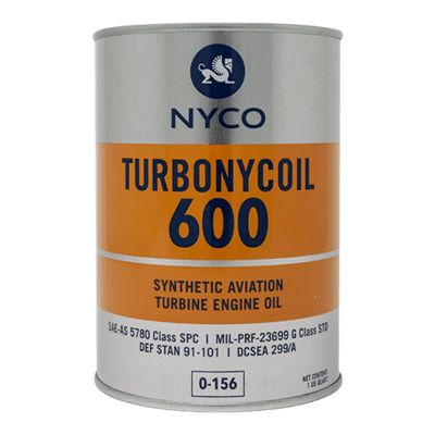 TURBONYCOIL 600 aviation lubricant